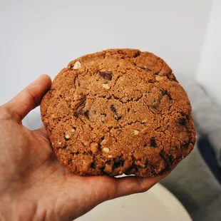 Whole Wheat Chocolate Chip Walnut Cookie | $5