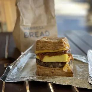 Bacon Egg Cheese Biscuit