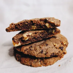 Whole Wheat Chocolate Chip Cookie with Walnuts