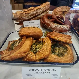Spinach Fontina Croissant