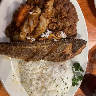 Fish Aku Okra
