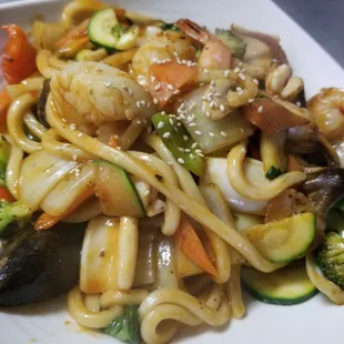 Fried noodles/seafood