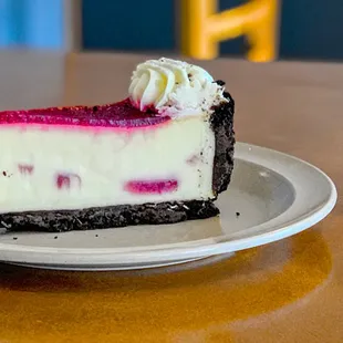 Chocolate Raspberry Cheesecake