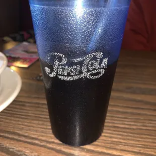 a cup of soda