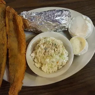Walleye Dinner