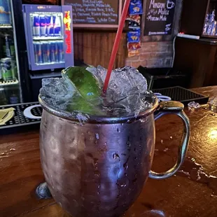 Moscow mule w/ Tito&apos;s