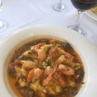 The Shrimp &amp; Grits Amazing!