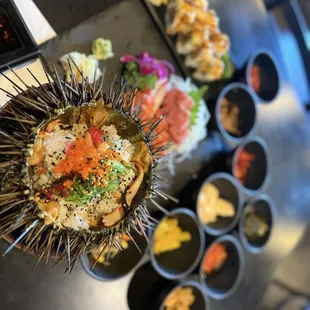 food, sushi and sashimi, sushi, sashimi