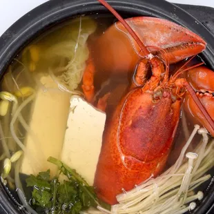 Lobster Hot pot