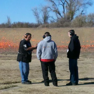 Getting instructions.