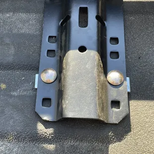 My 5th Wheel Hitch rails AFTER-2