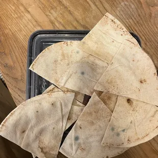 Moldy pita :-)