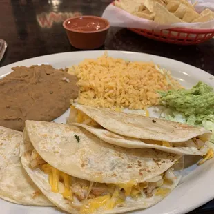 I ordered shrimp quesadillas. That&apos;s not exactly what this is.