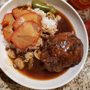 Pork egg foo yung.