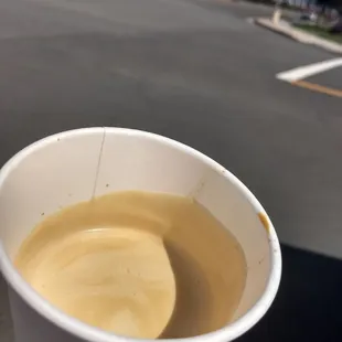 Macchiato Doppio, expertly made. Notice the sexy crema gently coating the sides.