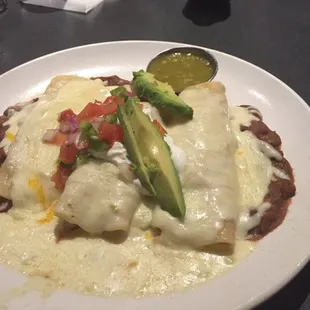 Seafood Enchiladas