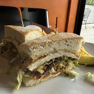 Mediterranean Chicken Sandwich