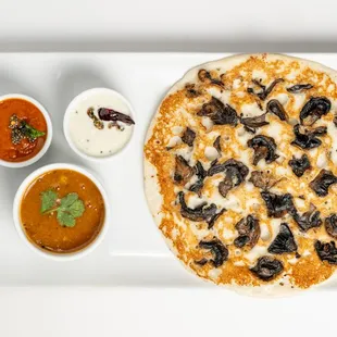 Mushroom Uttapam