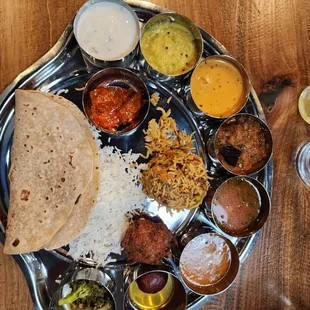 Sunday special lunch Thali