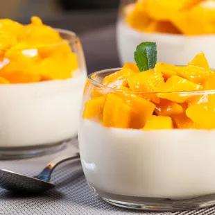 Mango Panna Cotta
