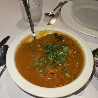 Kerala Shrimp Mango Curry