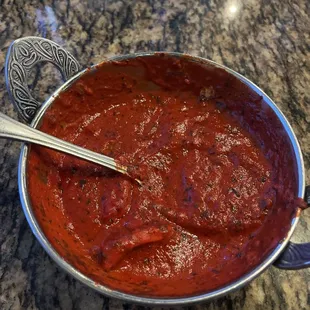 Their butter chicken is red?? So terrible worst I ever had. This sucks for a tourist to come try this and be that disappointed not even 1/10