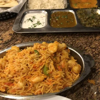 Shrimp Biryani