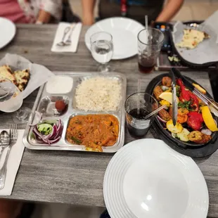 Tandoori dinner