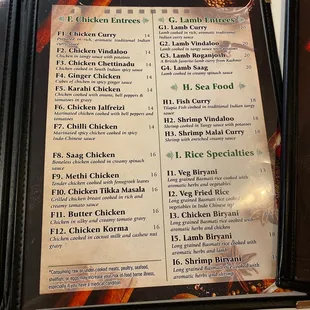 Menu page 2