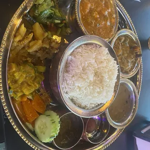 Vegetable Thali