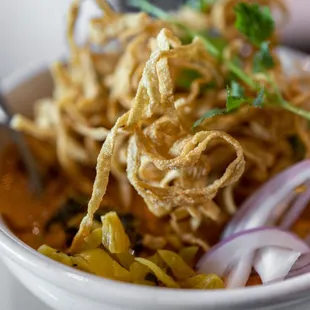 Khao Soi w/ Chicken ($17)