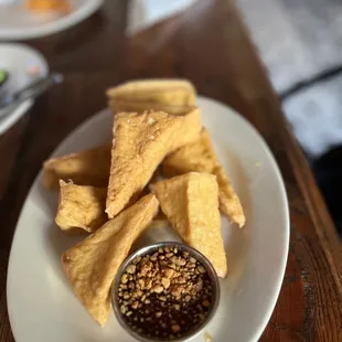 Fried Golden Tofu