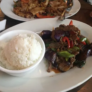 Eggplant in Black Bean Sauce