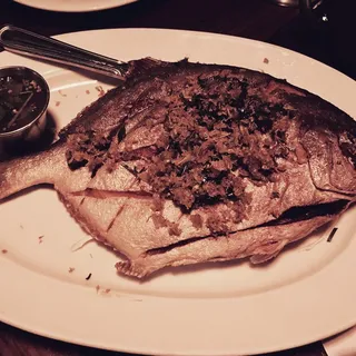 Deep Fried Pompano with Lemongrass