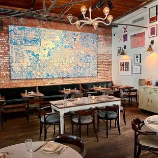Inside dining room