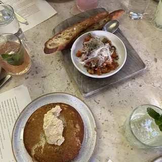 Ocean Trout Tartare, Red Onion, Capers, Bronze Fennel, Colatura Vinaigrette, Garlic Toast
