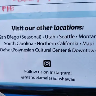 Other locations