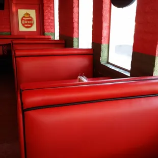Nice, new booths.