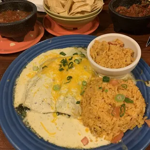 Spinach Enchiladas