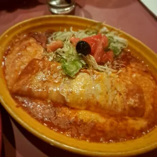 Cheese enchilada