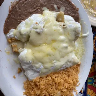 Sour cream enchiladas