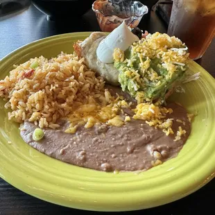 Lunch Carnitas Chimichanga