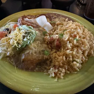 Lunch Chimichanga I Think?