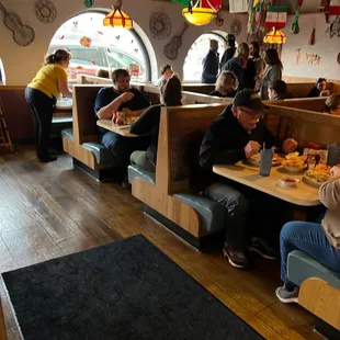 Dinner out at Manuel's Taco Hut