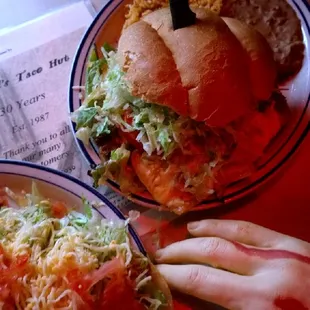 Pollo Torta sandwich be Chicken Gringo really scrumptious delicious  Love