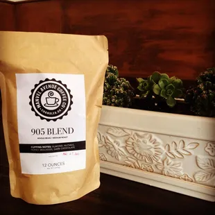Take home a bag of our custom 905 Blend.