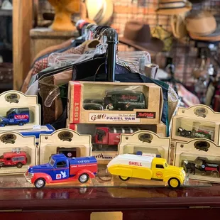 Some of the car collections that were in the store
