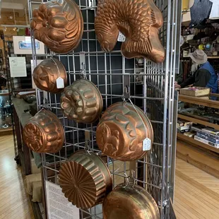 Vintage Copper Molds