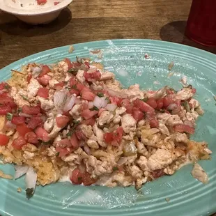 I couldn't eat it all. The Nemo special lunch. I always put pico de gallo - try it. It's amazing