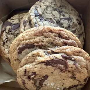 Browned butter chocolate chip cookies